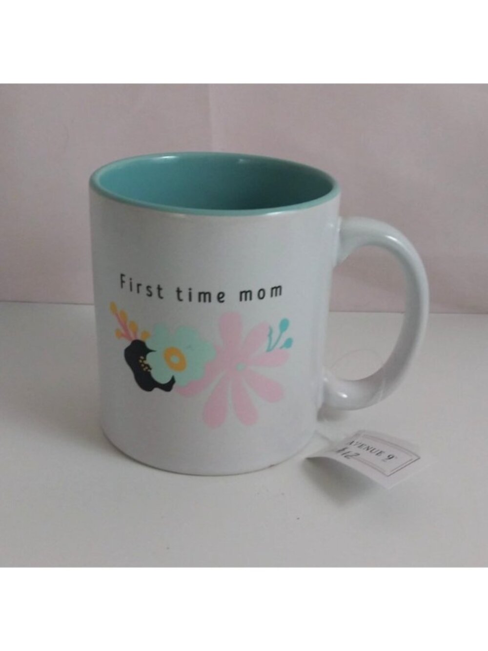 Avenue 9 First Time Mom Flowers Coffee Mug Gift
